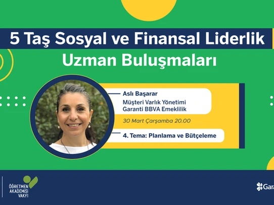 5 Taş Sosyal ve Finansal Liderlik Programımızda Aslı Başarar’ı ağırladık!