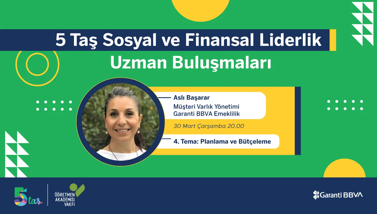 5 Taş Sosyal ve Finansal Liderlik Programımızda Aslı Başarar’ı ağırladık!