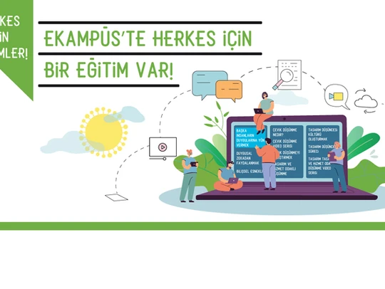 eKampüs’te şimdi herkes için bir eğitim var!