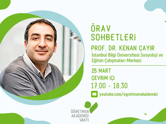 ÖRAV Sohbetleri Mart 2021: Prof. Dr. Kenan Çayır